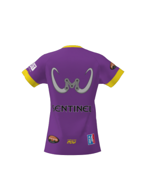 Podiumwear Women's Silver Short Sleeve MTB Jersey - NEW FABRIC 2025!