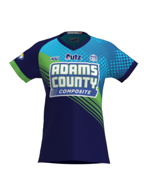 Podiumwear Women's Silver Short Sleeve MTB Jersey - NEW FABRIC 2025!