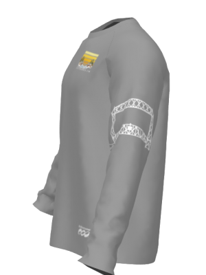 Podiumwear Unisex Crew Neck LS Tee - New Fabric 2025!