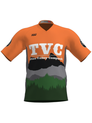 Podiumwear Men's Silver Short Sleeve MTB Jersey - New Fabric 2025!
