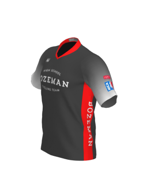 Podiumwear Men's Silver Short Sleeve MTB Jersey - New Fabric 2025!
