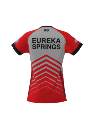 Podiumwear Women's Silver Short Sleeve MTB Jersey - NEW FABRIC 2025!