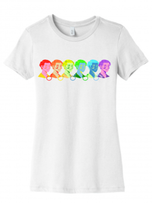 Podiumwear Women's Cotton Slim Fit T-Shirt with Print