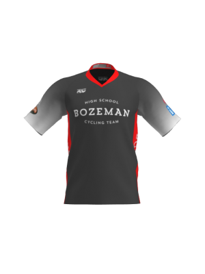 Podiumwear Men's Silver Short Sleeve MTB Jersey - New Fabric 2025!