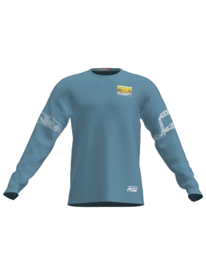 Podiumwear Unisex Crew Neck LS Tee