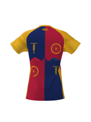 Podiumwear Women's Silver Short Sleeve MTB Jersey - NEW FABRIC 2025!