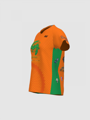 Podiumwear Women's Silver Short Sleeve MTB Jersey - NEW FABRIC 2025!