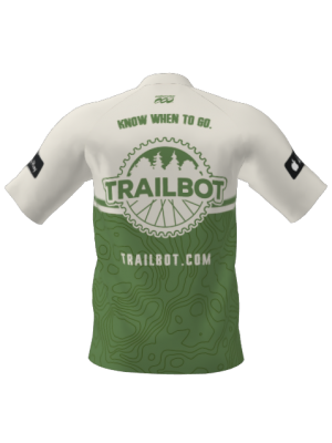 Podiumwear Men's Silver Short Sleeve MTB Jersey - New Fabric 2025!