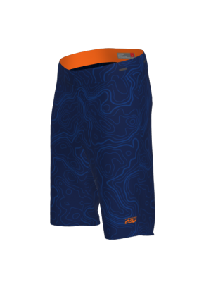 Podiumwear Unisex Silver Traverse MTB Baggie - New Fabric 2025!