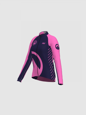 Podiumwear Women's Silver Long Sleeve Jersey