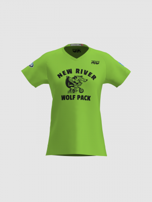 Podiumwear Women's Silver Short Sleeve MTB Jersey - NEW FABRIC 2025!