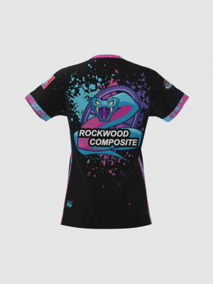 Podiumwear Women's Silver Short Sleeve MTB Jersey - NEW FABRIC 2025!
