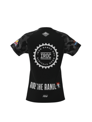 Podiumwear Women's Silver Short Sleeve MTB Jersey - NEW FABRIC 2025!
