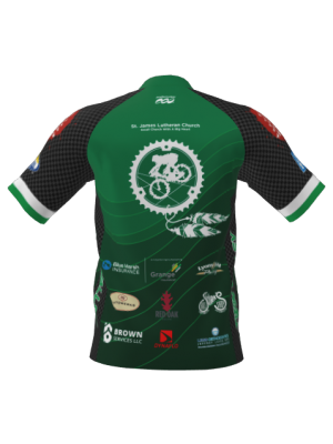 Podiumwear Men's Silver Short Sleeve MTB Jersey - New Fabric 2025!