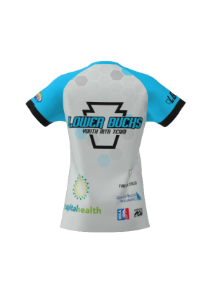 Podiumwear Women's Silver Short Sleeve MTB Jersey