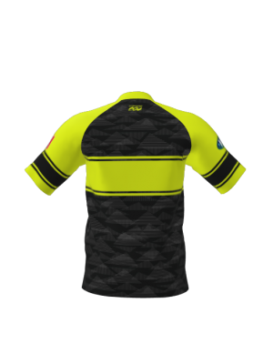Podiumwear Men's Silver Short Sleeve MTB Jersey - New Fabric 2025!