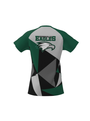 Podiumwear Women's Silver Short Sleeve MTB Jersey - NEW FABRIC 2025!