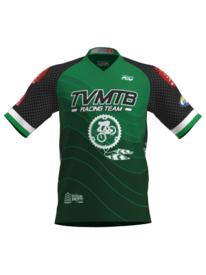 Podiumwear Men's Silver Short Sleeve MTB Jersey - New Fabric 2025!