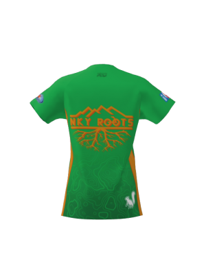 Podiumwear Women's Silver Short Sleeve MTB Jersey - NEW FABRIC 2025!