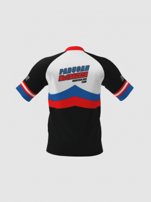 Podiumwear Men's Silver Short Sleeve MTB Jersey - New Fabric 2025!