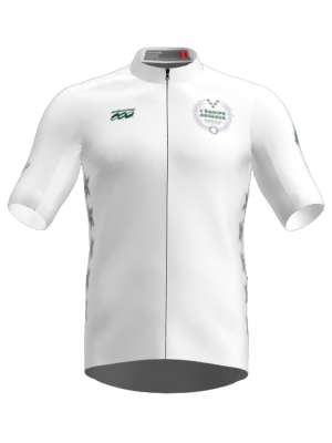 Podiumwear Men's Silver Full Zip Jersey