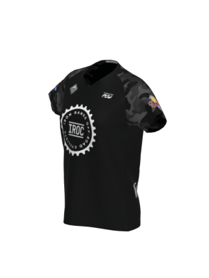 Podiumwear Women's Silver Short Sleeve MTB Jersey - NEW FABRIC 2025!