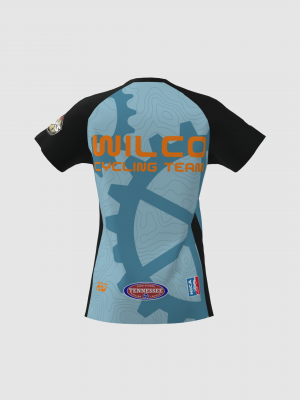 Podiumwear Women's Silver Short Sleeve MTB Jersey - NEW FABRIC 2025!