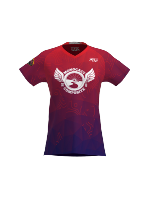 Podiumwear Women's Silver Short Sleeve MTB Jersey - NEW FABRIC 2025!