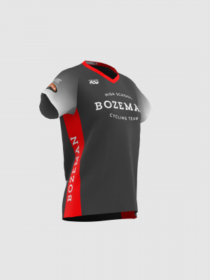 Podiumwear Women's Silver Short Sleeve MTB Jersey - NEW FABRIC 2025!