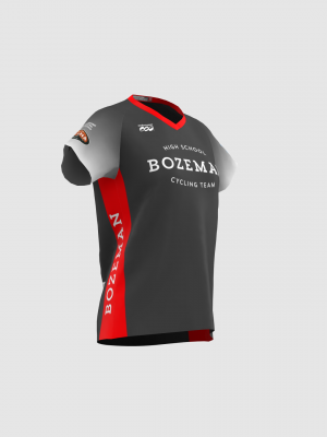 Podiumwear Women's Silver Short Sleeve MTB Jersey