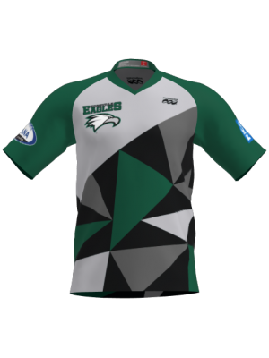 Podiumwear Men's Silver Short Sleeve MTB Jersey - New Fabric 2025!