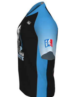 Podiumwear Men's Silver Short Sleeve MTB Jersey - New Fabric 2025!