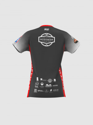 Podiumwear Women's Silver Short Sleeve MTB Jersey - NEW FABRIC 2025!