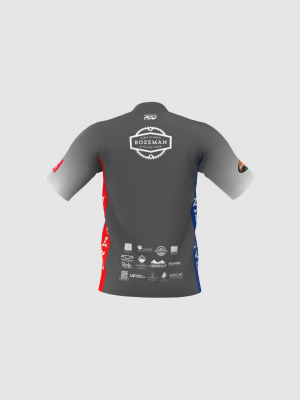 Podiumwear Men's Silver Short Sleeve MTB Jersey