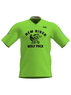 Podiumwear Men's Silver Short Sleeve MTB Jersey - New Fabric 2025!
