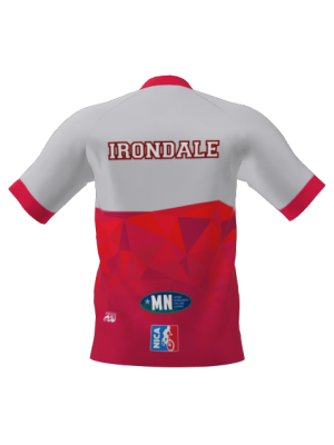 Podiumwear Men's Silver Short Sleeve MTB Jersey - New Fabric 2025!