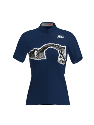 Podiumwear Women's Silver Full Zip Jersey