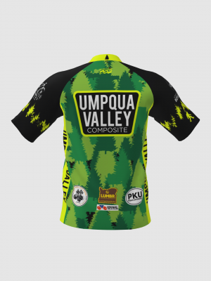 Podiumwear Men's Silver Short Sleeve MTB Jersey - New Fabric 2025!