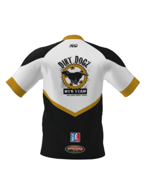 Podiumwear Men's Silver Short Sleeve MTB Jersey - New Fabric 2025!