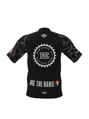 Podiumwear Men's Silver Short Sleeve MTB Jersey - New Fabric 2025!