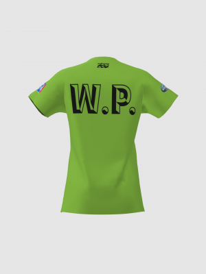 Podiumwear Women's Silver Short Sleeve MTB Jersey - NEW FABRIC 2025!