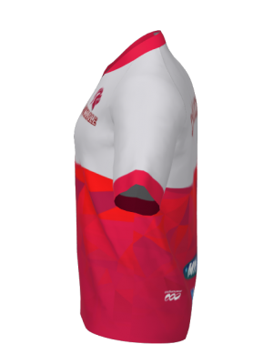 Podiumwear Men's Silver Short Sleeve MTB Jersey - New Fabric 2025!