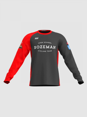 Podiumwear Unisex Silver Long Sleeve Tech Tee - New Fabric 2025!