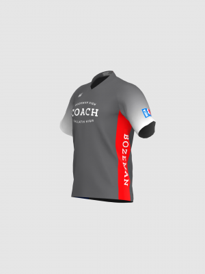 Podiumwear Men's Silver Short Sleeve MTB Jersey - New Fabric 2025!