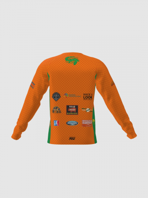 Podiumwear Unisex Silver Long Sleeve Tech Tee - New Fabric 2025!