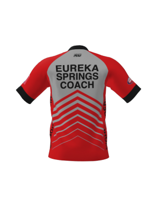 Podiumwear Men's Silver Short Sleeve MTB Jersey - New Fabric 2025!