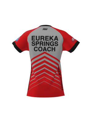 Podiumwear Women's Silver Short Sleeve MTB Jersey - NEW FABRIC 2025!