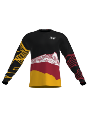 Podiumwear Unisex Silver Long Sleeve Tech Tee - New Fabric 2025!