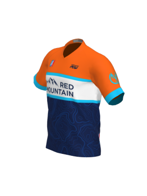 Podiumwear Men's Silver Short Sleeve MTB Jersey - New Fabric 2025!