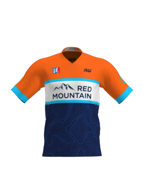 Podiumwear Men's Silver Short Sleeve MTB Jersey - New Fabric 2025!